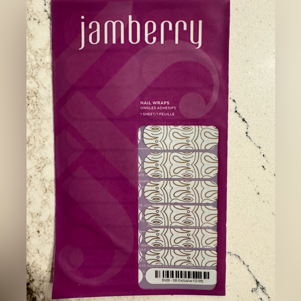 Jamberry Nail Wrap - 3N26 SB Exclusive F2-1115